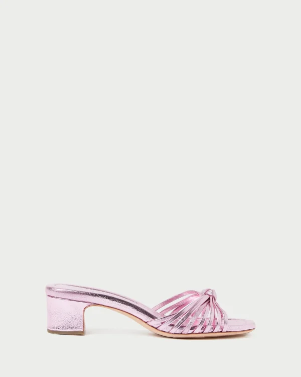 Online Hazel Leather Knot Mule FOR THE GUESTS | FOR THE BRIDE