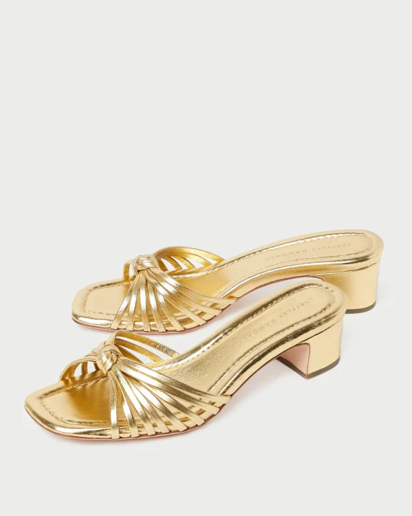 Online Hazel Leather Knot Mule FOR THE GUESTS | FOR THE BRIDE