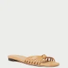 New Izzie Leather Knot Sandal FOR THE BRIDE | Flat Sandals