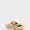 Sale Jack Saffron Suede Studded Sandal Flat Sandals