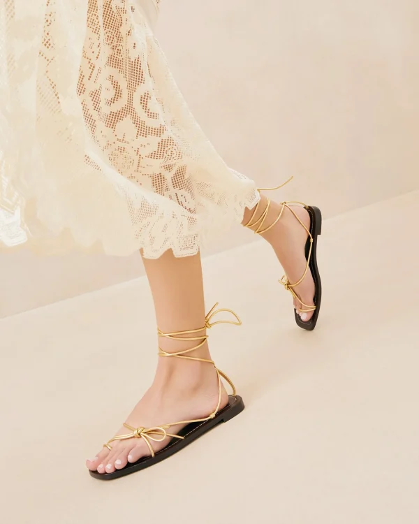 Best Sale Jude Leather Flat Sandal Casual Staples | Vacation Shop