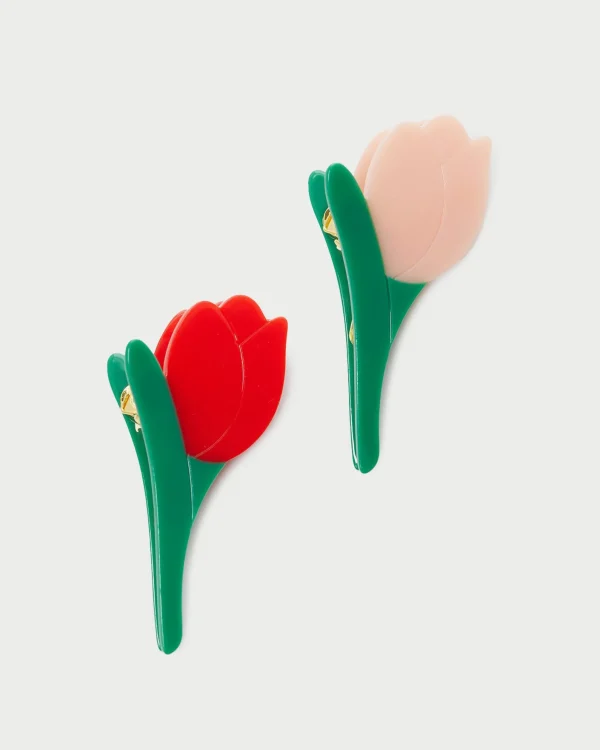 Hot Juniper Multi Tulip Clip Set Casual Staples | Vacation Shop