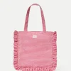 Sale Justine Ruffle Tote Totes