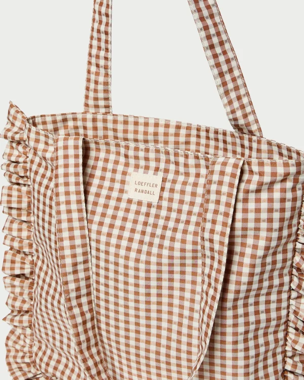 Sale Justine Ruffle Tote Totes