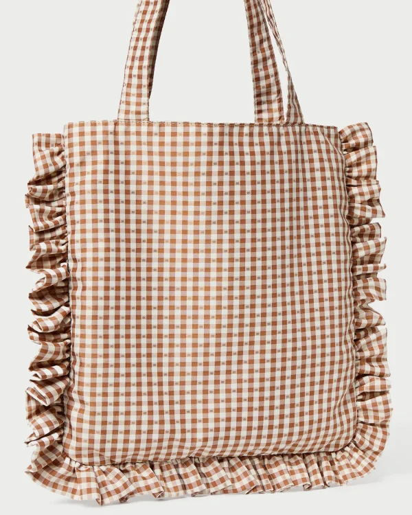 Sale Justine Ruffle Tote Totes