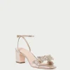 Fashion Kimora Pleated Bow Heel Event Essentials | Heeled Sandals