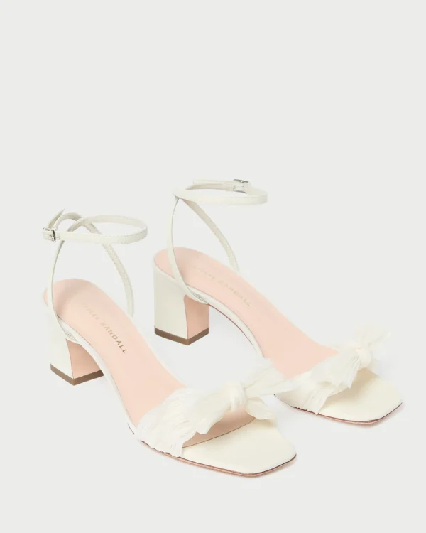 Best Sale Kimora Pleated Bow Heel Event Essentials | Heeled Sandals