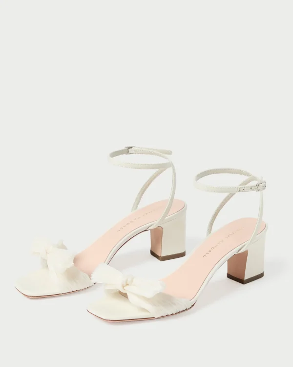 Best Sale Kimora Pleated Bow Heel Event Essentials | Heeled Sandals