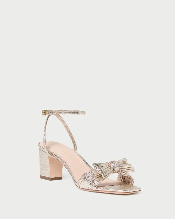 Best Sale Kimora Pleated Bow Heel Event Essentials | Heeled Sandals