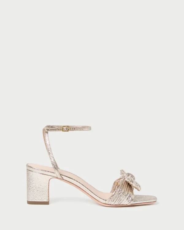 Best Sale Kimora Pleated Bow Heel Event Essentials | Heeled Sandals