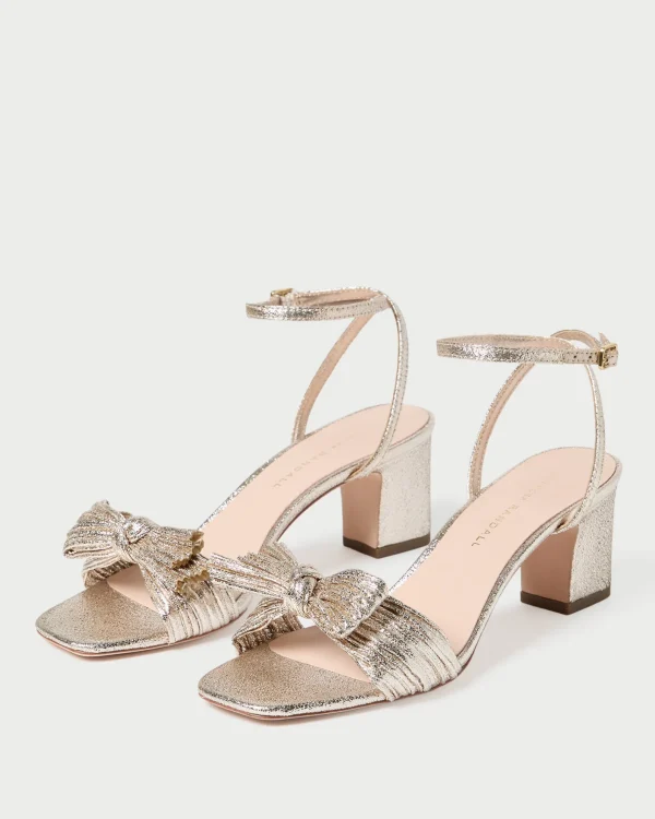 Best Sale Kimora Pleated Bow Heel Event Essentials | Heeled Sandals