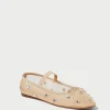 Cheap Leonie Caramel/Crystal Ballet Flat FOR THE BRIDE | Casual Staples