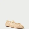 Shop Leonie Natural Crochet Ballet Flat Casual Staples | Vacation Shop