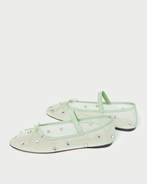 New Leonie /Crystal Ballet Flat FOR THE BRIDE | Event Essentials