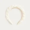 Shop Lilac Pearl Braided Headband FOR THE BRIDE | Accessories