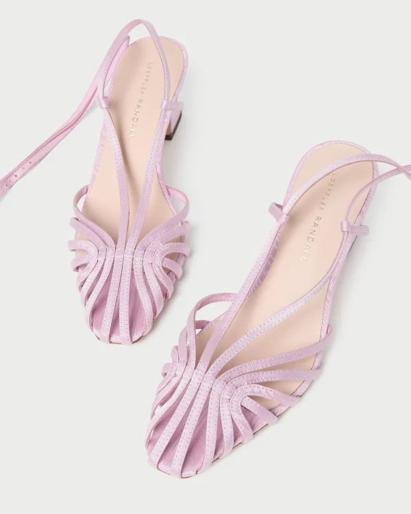Shop Livvy Pink Moiré Heeled Sandal FOR THE GUESTS | Heeled Sandals