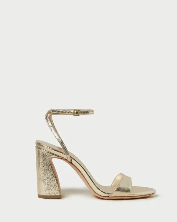 Clearance Malia Curved-Heel Sandal SOMETHING BLUE | FOR THE BRIDE