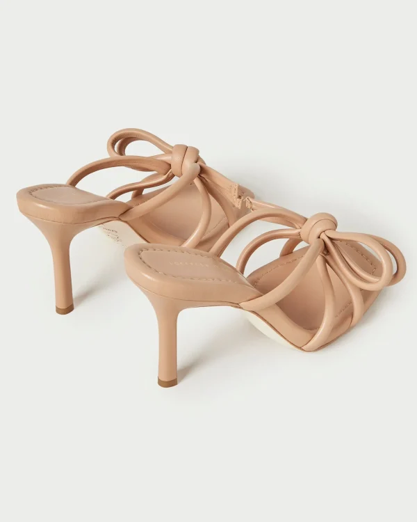 Shop Margi Bow Heel FOR THE BRIDE | Heeled Sandals