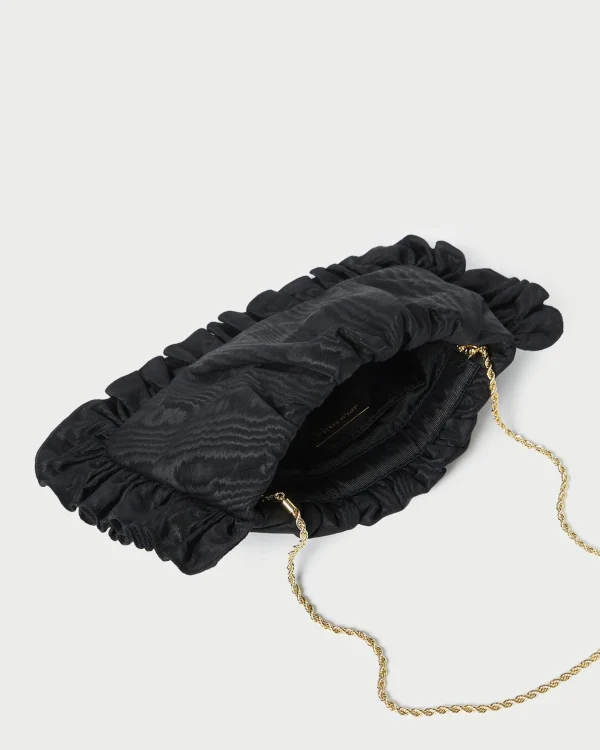 Online Mavis Moiré Ruffle Clutch Event Essentials | Vacation Shop