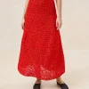Flash Sale Meredith Poppy Woven Ribbon Skirt Vacation Shop | Matching Sets