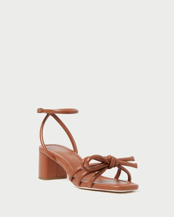 Best Sale Mikel Bow Mid-Heel Sandal SOMETHING BLUE | FOR THE GUESTS