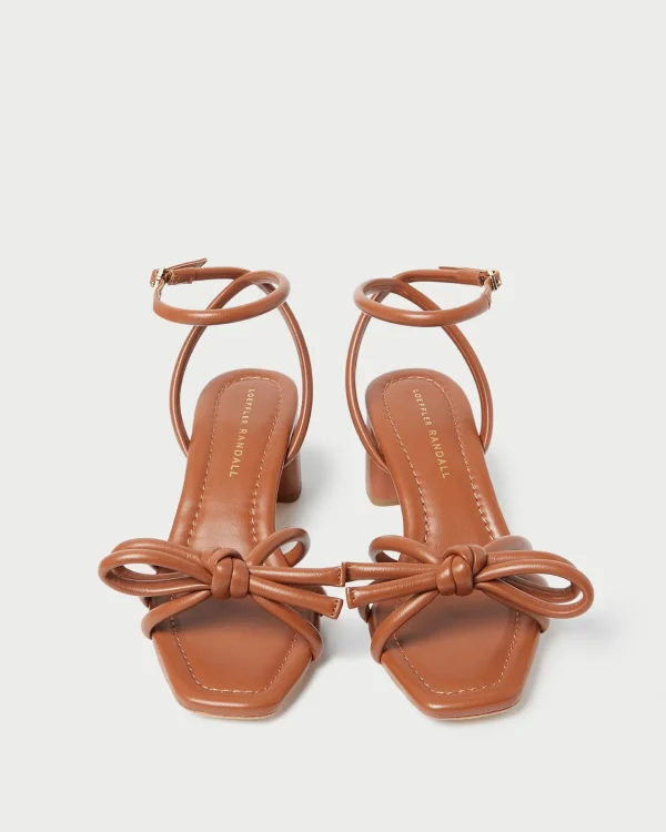 Best Sale Mikel Bow Mid-Heel Sandal SOMETHING BLUE | FOR THE GUESTS