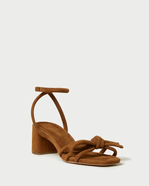Best Sale Mikel Bow Mid-Heel Sandal SOMETHING BLUE | FOR THE GUESTS
