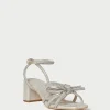 Fashion Mikel Bow Mid-Heel Sandal FOR THE GUESTS | FOR THE BRIDE