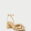 Outlet Mikel Bow Mid-Heel Sandal FOR THE GUESTS | FOR THE BRIDE