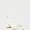 Online Mikel Bow Mid-Heel Sandal SOMETHING BLUE | FOR THE BRIDE
