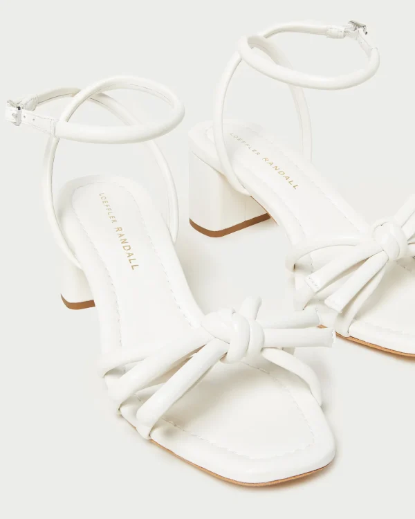 Online Mikel Bow Mid-Heel Sandal SOMETHING BLUE | FOR THE BRIDE