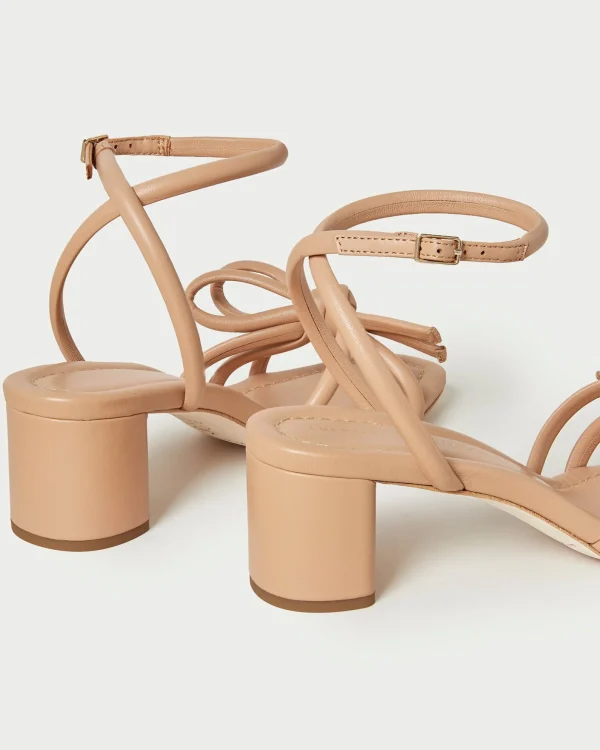 Online Mikel Bow Mid-Heel Sandal SOMETHING BLUE | FOR THE BRIDE