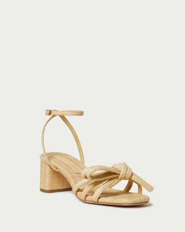 Online Mikel Bow Mid-Heel Sandal SOMETHING BLUE | FOR THE BRIDE