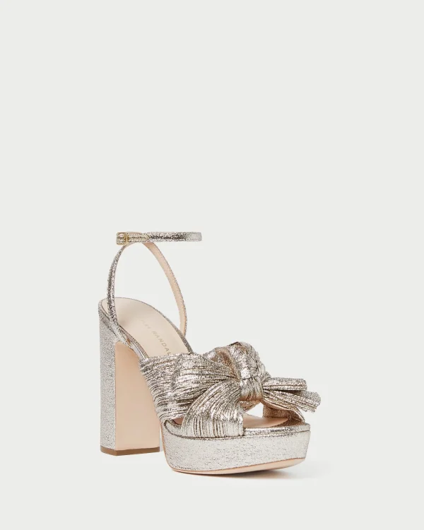 Sale Natalia Platform Bow Heel FOR THE BRIDE | Heeled Sandals