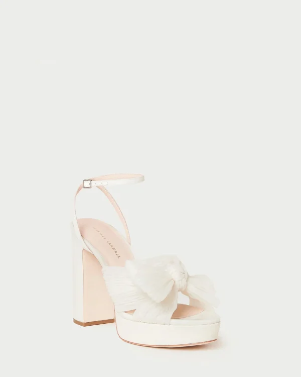 Sale Natalia Platform Bow Heel FOR THE BRIDE | Heeled Sandals