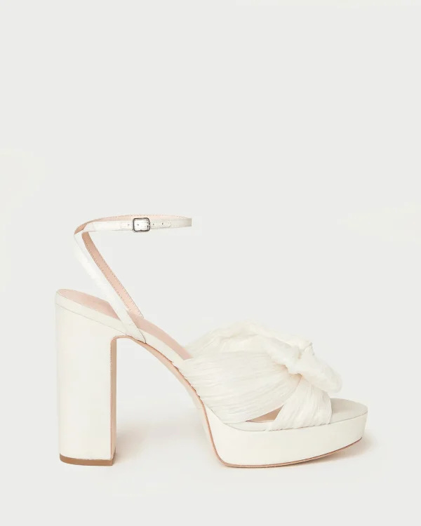 Sale Natalia Platform Bow Heel FOR THE BRIDE | Heeled Sandals