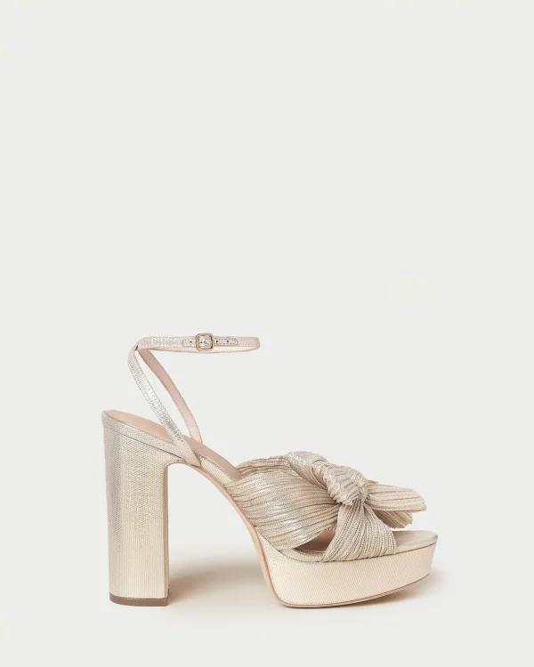 Sale Natalia Platform Bow Heel FOR THE BRIDE | Heeled Sandals