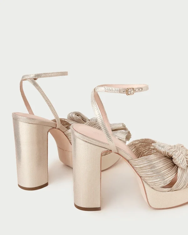 Sale Natalia Platform Bow Heel FOR THE BRIDE | Heeled Sandals