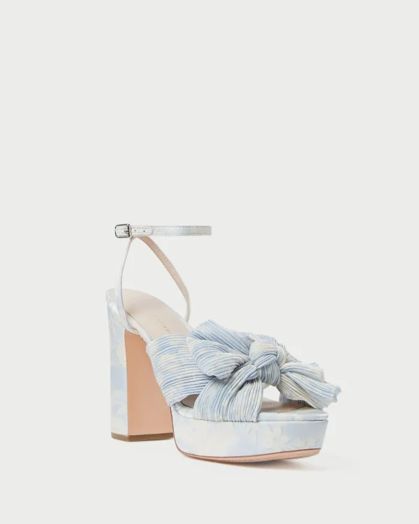 Sale Natalia Platform Bow Heel FOR THE BRIDE | Heeled Sandals