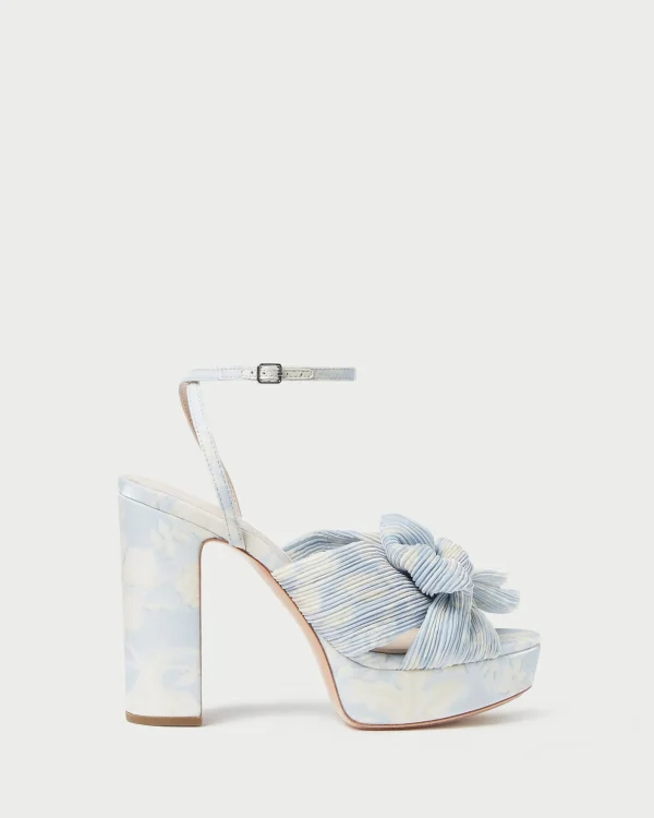 Sale Natalia Platform Bow Heel FOR THE BRIDE | Heeled Sandals