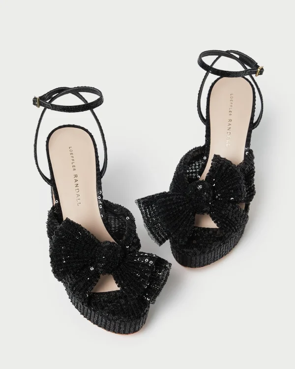 Sale Natalia Platform Bow Heel FOR THE BRIDE | Heeled Sandals