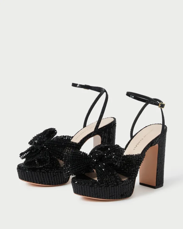 Sale Natalia Platform Bow Heel FOR THE BRIDE | Heeled Sandals