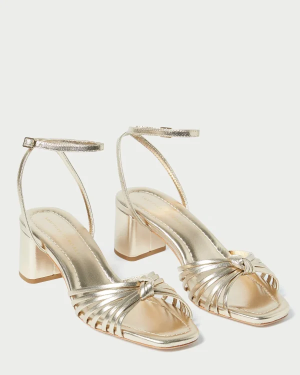 Hot Olivia Knot Mid-Heel Sandal FOR THE BRIDE | Event Essentials