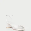 Store Olivia Knot Mid-Heel Sandal SOMETHING BLUE | FOR THE BRIDE