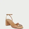 Shop Olivia Knot Mid-Heel Sandal FOR THE BRIDE | Event Essentials