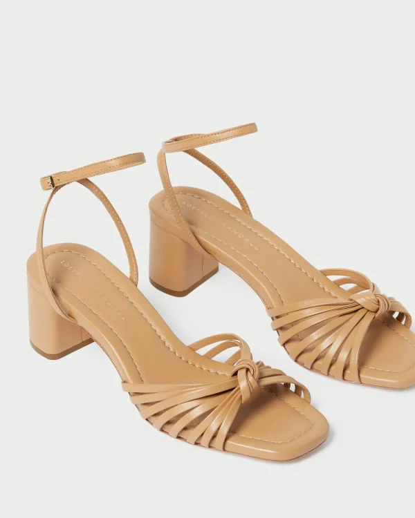 Shop Olivia Knot Mid-Heel Sandal FOR THE BRIDE | Event Essentials