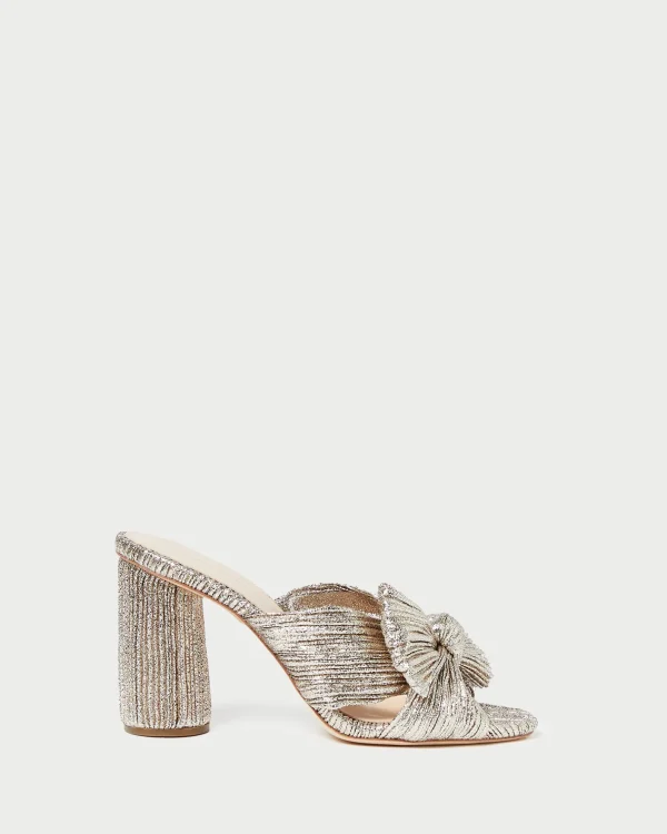 Best Sale Penny Pleated Bow Heel FOR THE BRIDE | Event Essentials
