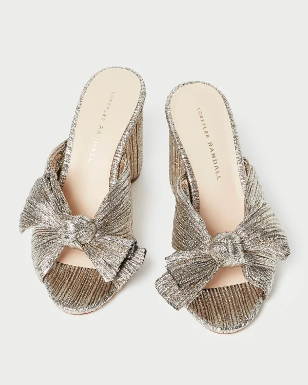 Best Sale Penny Pleated Bow Heel FOR THE BRIDE | Event Essentials