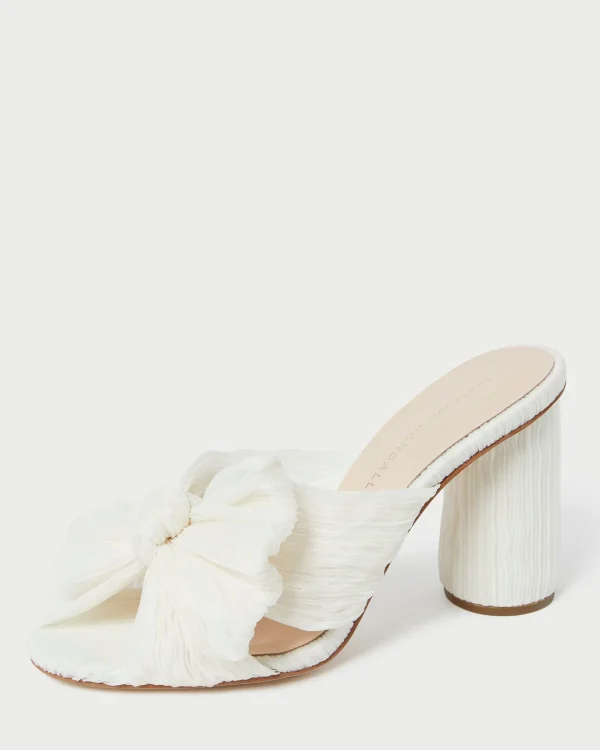 Best Sale Penny Pleated Bow Heel FOR THE BRIDE | Event Essentials