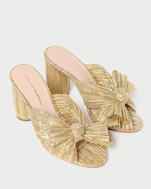 Best Sale Penny Pleated Bow Heel FOR THE BRIDE | Event Essentials